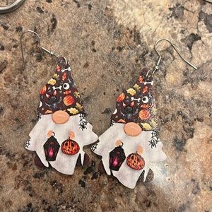 Halloween Gnome Earrings